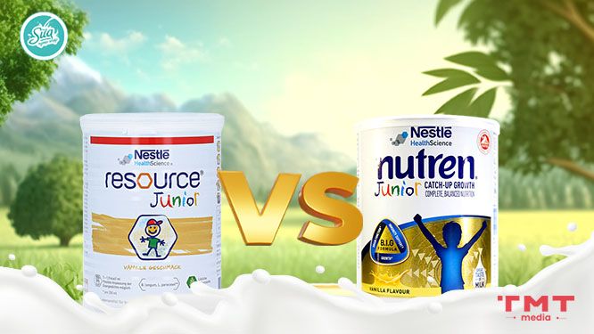 Vậy nên mua sữa Resource Junior hay Nutren Junior?