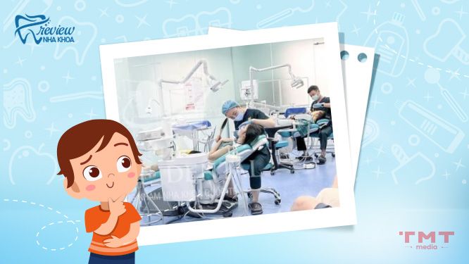 Nha khoa Trend Smile Dental có bác sĩ Việt - Hàn khám răng cho trẻ ở Hà Nội
