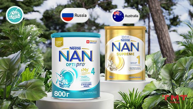 Tìm hiểu thương hiệu sữa Nan Nga và Nan Úc