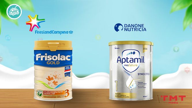 Tổng quan thương hiệu sữa Friso và Aptamil