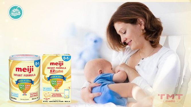 Dấu hiệu bé cần bổ sung sữa Meiji
