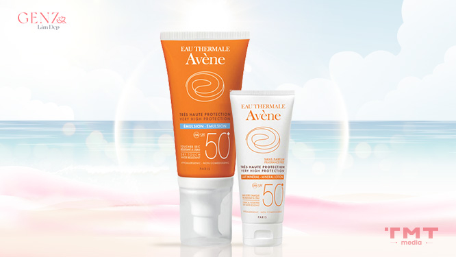 Kem chống nắng cho da khô - Avene Very High Protection Cream SPF 50+