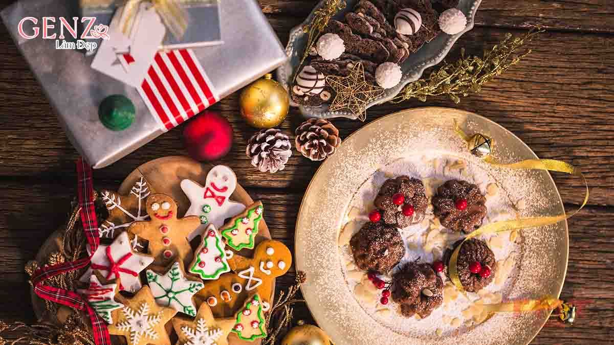 Socola, bánh quy làm quà handmade giáng sinh tặng bạn trai