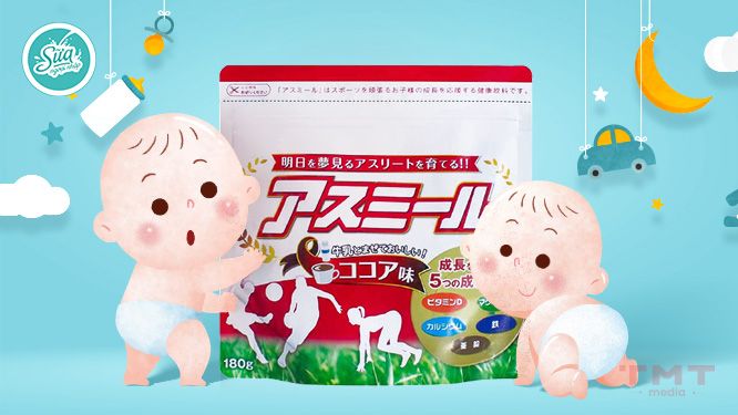 Sữa Asumiru Nhật Bản cho bé 3 - 16 tuổi