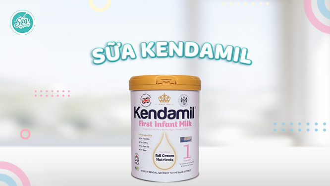 Review sữa Kendamil cho bé tăng cân