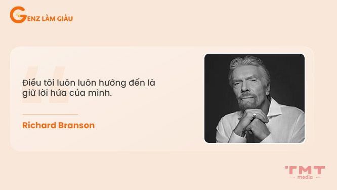 25 Câu nói của Richard Branson về kinh doanh thành công