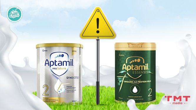 Những lưu ý ba mẹ cần biết khi pha sữa Aptamil số Úc