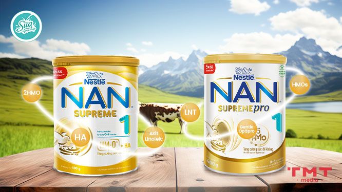 So sánh Nan Supreme và Nan Supreme Pro