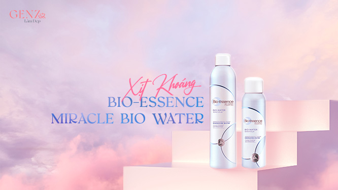 xịt khoáng Bio-essence Miracle Bio Water cấp ẩm cho da khô