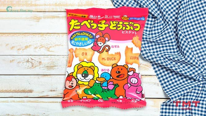 Bánh ăn dặm hình con thú Ginbis của Nhật