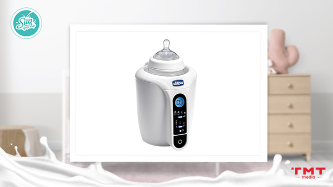 Máy hâm sữa Chicco Baby chất liệu BPA cao cấp, an toàn từ Italia