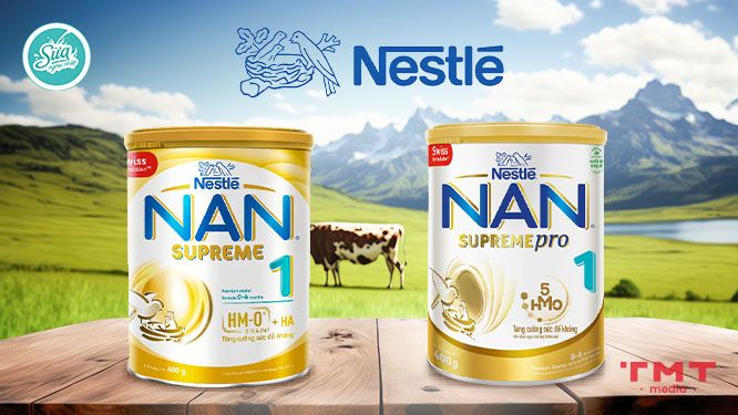Tìm hiểu thương hiệu sữa Nan Supreme