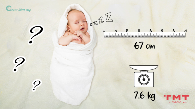 Tại sao cần xác định chiều cao, cân nặng chuẩn của bé 0 - 12 tháng?