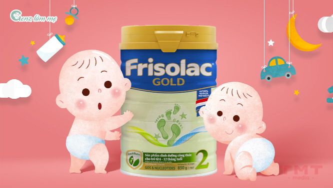 Sữa cho bé 10 tháng tuổi phát triển toàn diện Friso Gold số 2