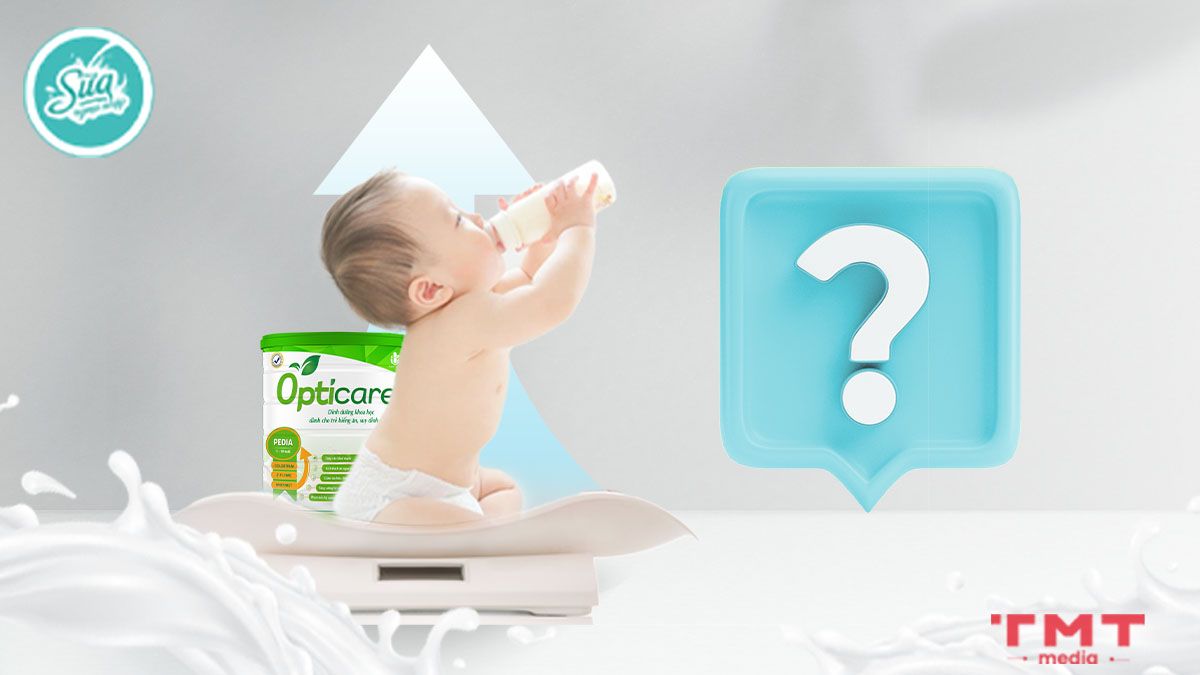 Sữa Opticare có tăng cân không?