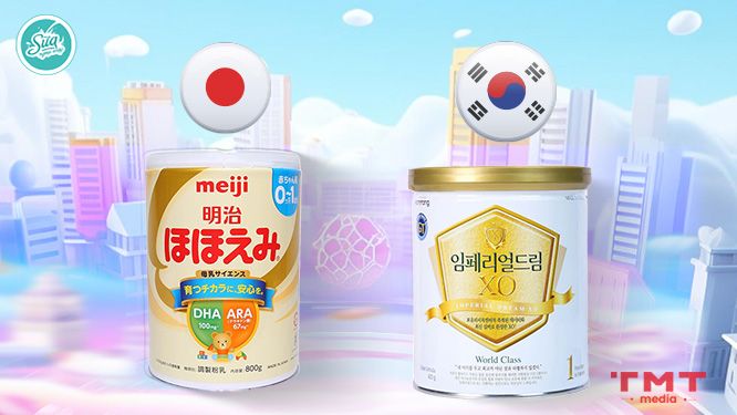 Tìm hiểu thương hiệu sữa XO và Meiji