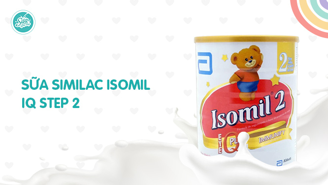 sữa similac isomil iq step 2 cho trẻ 6 - 12 tháng