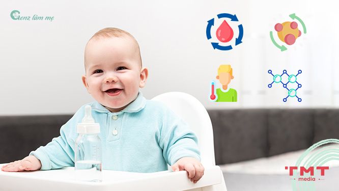 Lợi ích của việc uống đủ nước đối với trẻ 8 tháng tuổi