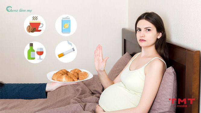 Lưu ý và món ăn cần tránh cho mẹ bầu 3 tháng
