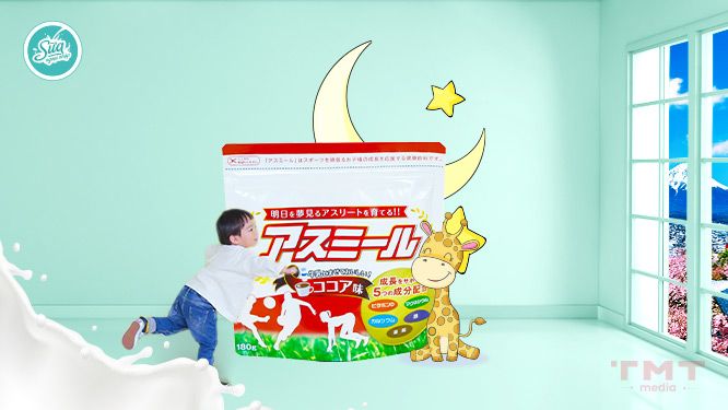 Sữa Asumiru Nhật Bản giúp tăng trưởng chiều cao vượt trội