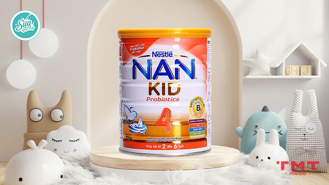 Sữa Nan Kid cho bé 2 - 6 tuổi