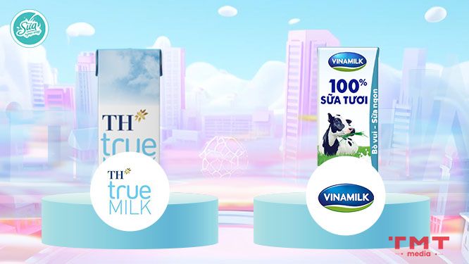 Tìm hiểu thương hiệu sữa Vinamilk và TH True Milk