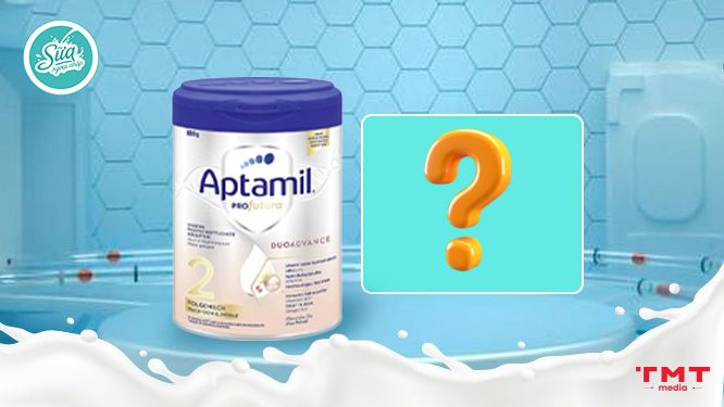 Câu hỏi liên quan về sữa Aptamil Đức