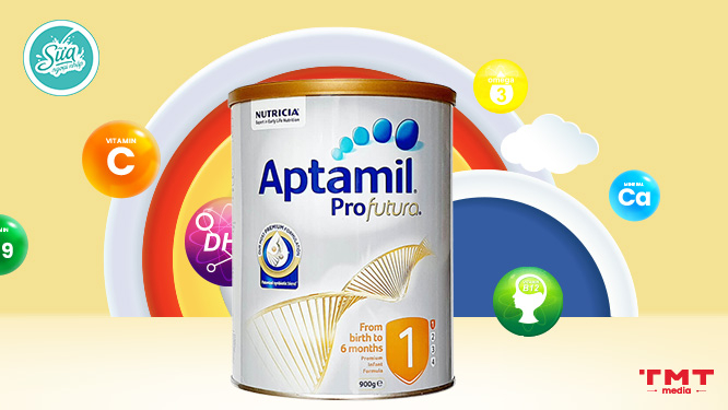 Aptamil Profutura 1 - Sữa tăng cân dành riêng cho trẻ sơ sinh 0-6 tháng