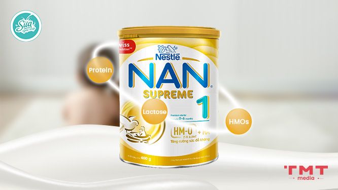 Sữa Nan cho bé dị ứng đạm bò Supreme có tốt không?