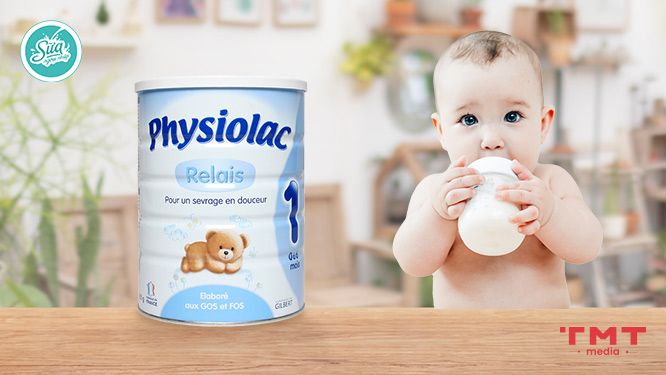 Physiolac sữa giúp bé ăn ngon, giảm tình trạng táo bón nôn trớ