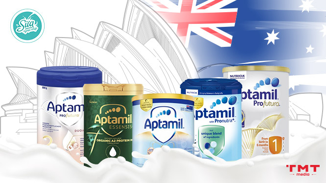 Nguồn gốc xuất xứ thương hiệu sữa Aptamil Úc