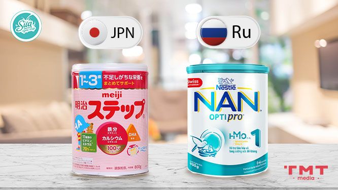 Tìm hiểu thương hiệu sữa Nan và Meiji
