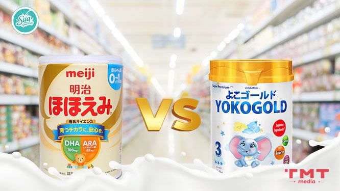 Vậy, mẹ nên mua sữa Meiji hay Yoko cho bé?