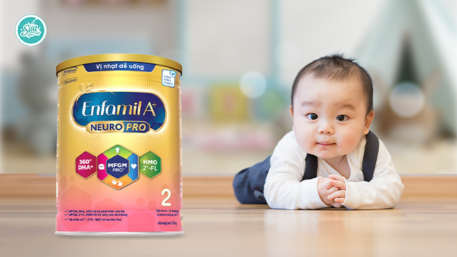 sữa enfamil cho trẻ 6 đến 12 tháng