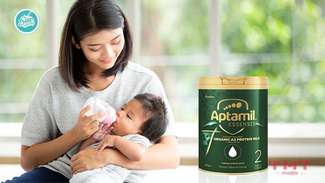 Sữa Aptamil Úc số 2 mẫu xanh - Essensis