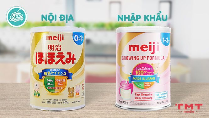 Sữa Meiji có mấy loại