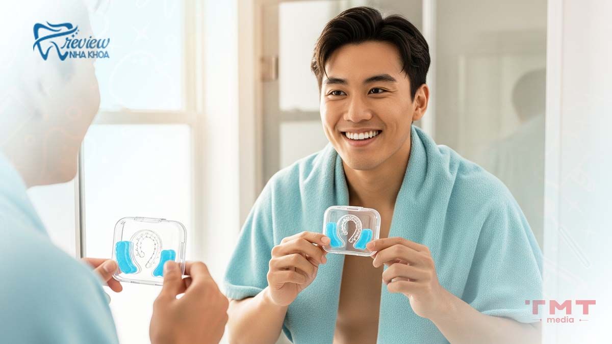 Giai đoạn 5: Duy trì kết quả (đeo hàm duy trì) 