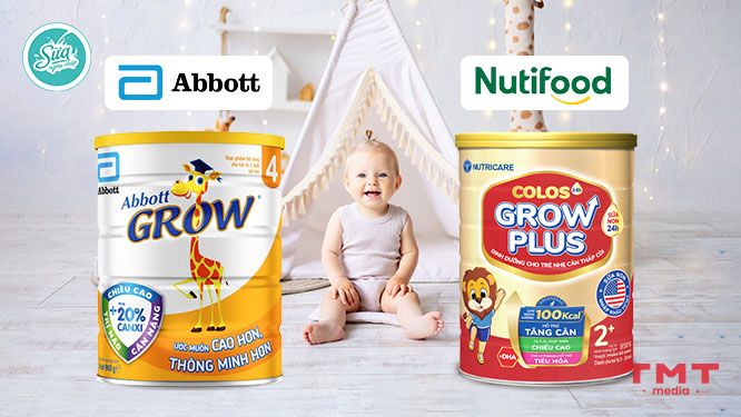 Tìm hiểu thương hiệu sữa Abbott Grow và Grow Plus