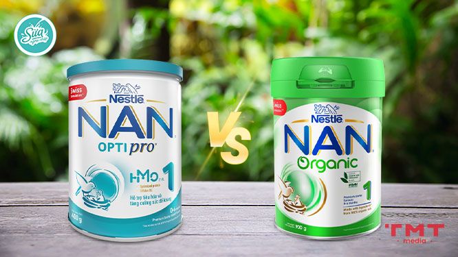 Vậy nên mua sữa Nan Optipro hay Nan Organic