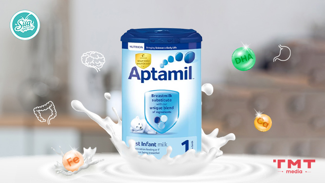 Thành phần, đặc tính nổi bật sữa Aptamil Anh số 1