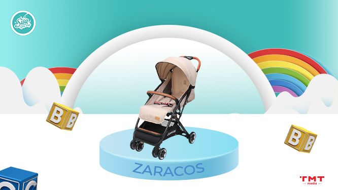 Zaracos - Mỹ xe đẩy gọn nhẹ cho bé