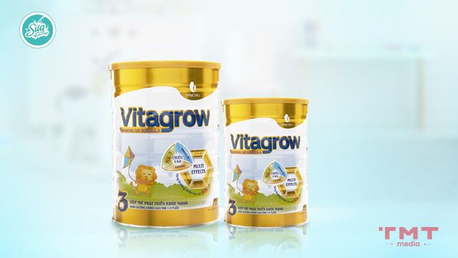 Sữa Vitagrow bổ sung MK7 con thoát kiếp nấm lùn