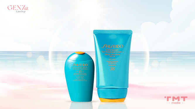 Kem chống nắng cho da khô - Shiseido Extra Smooth Sun Protection Cream SPF 38