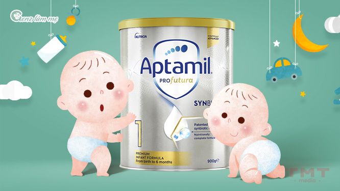 Sữa nhập khẩu Úc Aptamil cho bé phát triển toàn diện