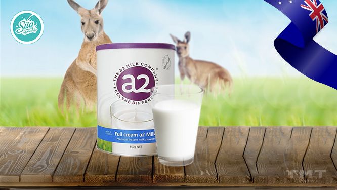 Sữa tươi nguyên kem A2 nhập khẩu từ Úc
