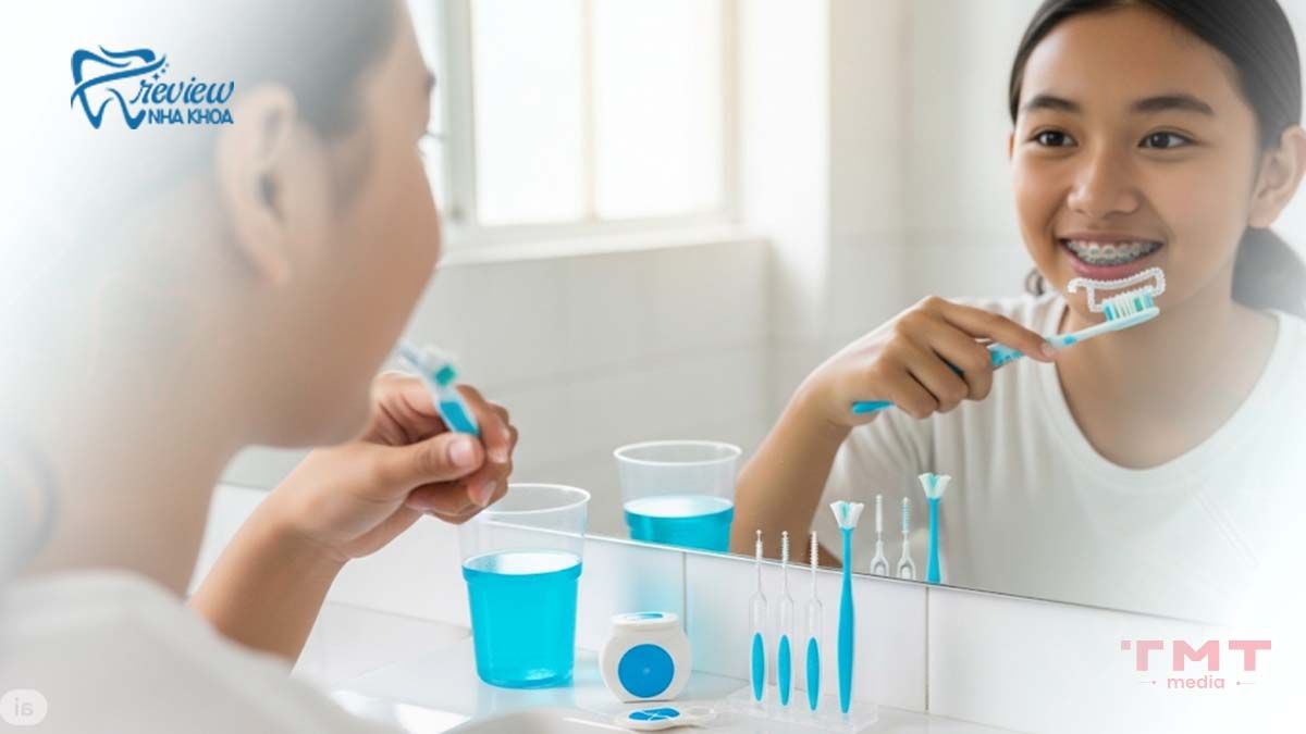 Tầm quan trọng của việc vệ sinh khi niềng răng
