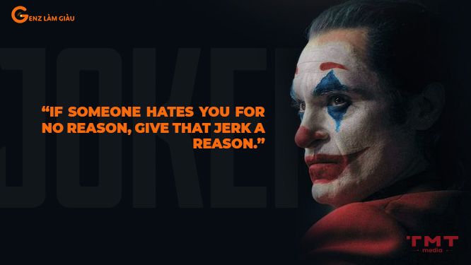 Những câu nói nổi tiếng của Joker bằng tiếng Anh