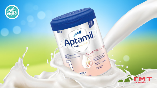 thương hiệu sữa Aptamil Đức