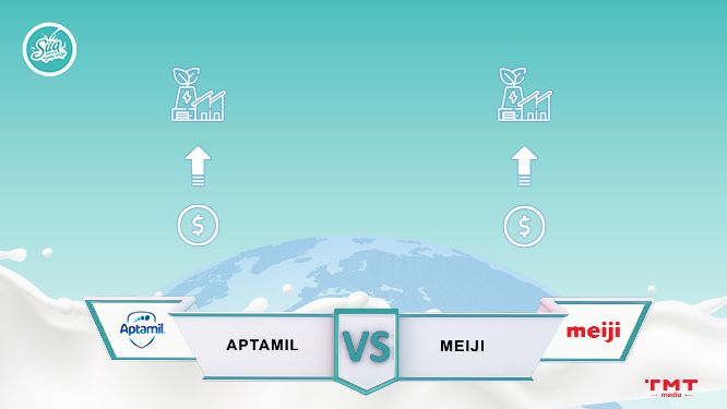 Sữa Meiji và Aptamil có điểm gì giống nhau?
