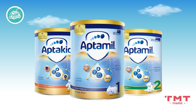 Sữa Aptamil New Zealand có mấy loại?